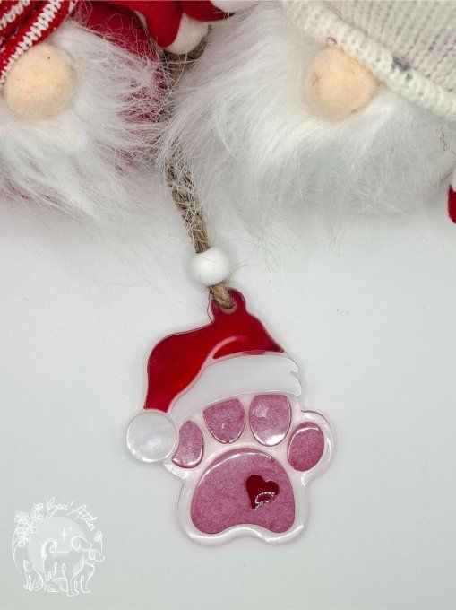 BOULE DE NOEL _ VERSION ROSE