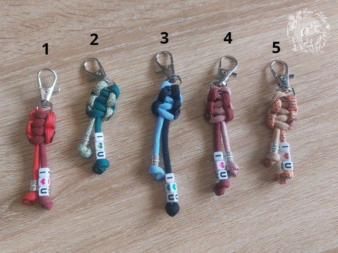 PORTE-CLEF "I LOVE YOU"