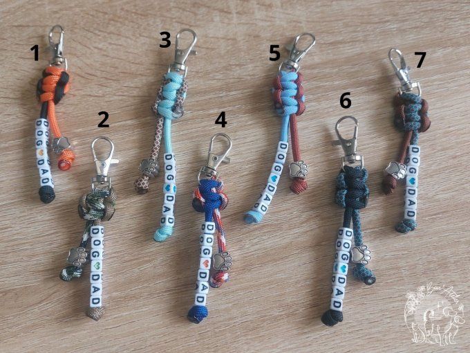 PORTE-CLEF "DOG DAD"