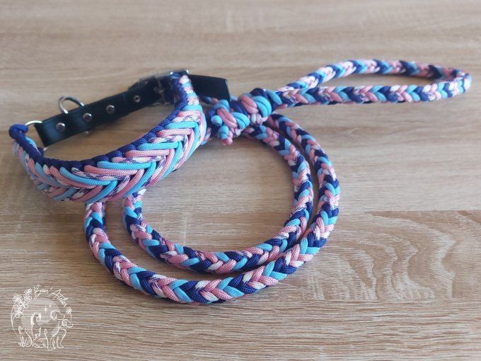 LAISSE TRESSEE "ROMY" _ 1.30m