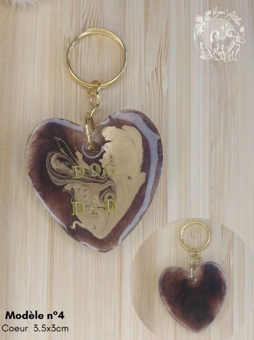 PORTE-CLEF "DOG DAD"