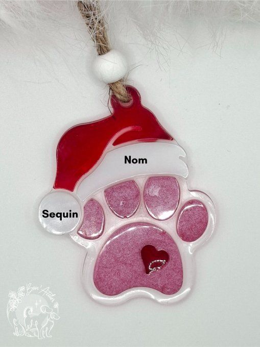 BOULE DE NOEL _ VERSION ROSE