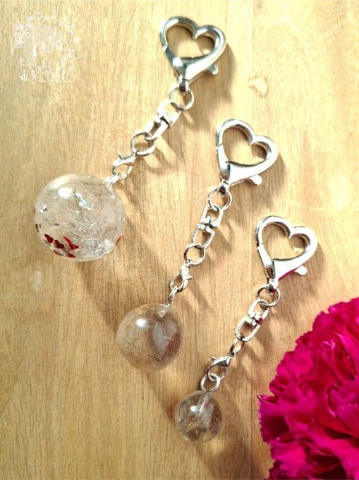 Porte clef "BOULE D'AMOUR"