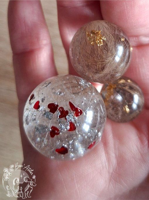 Porte clef "BOULE D'AMOUR"