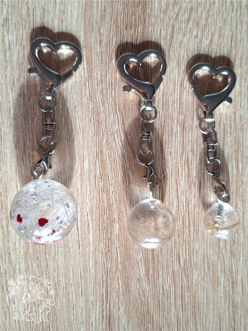 Porte clef "BOULE D'AMOUR"