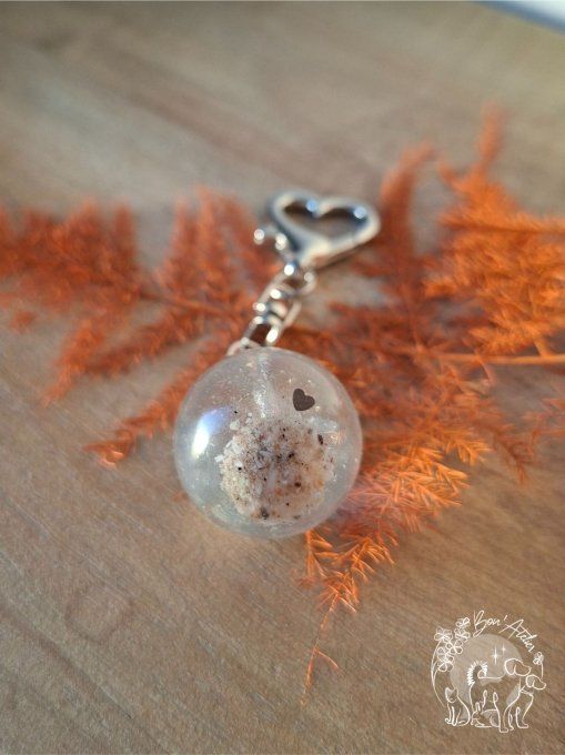 Porte clef "BOULE D'AMOUR"
