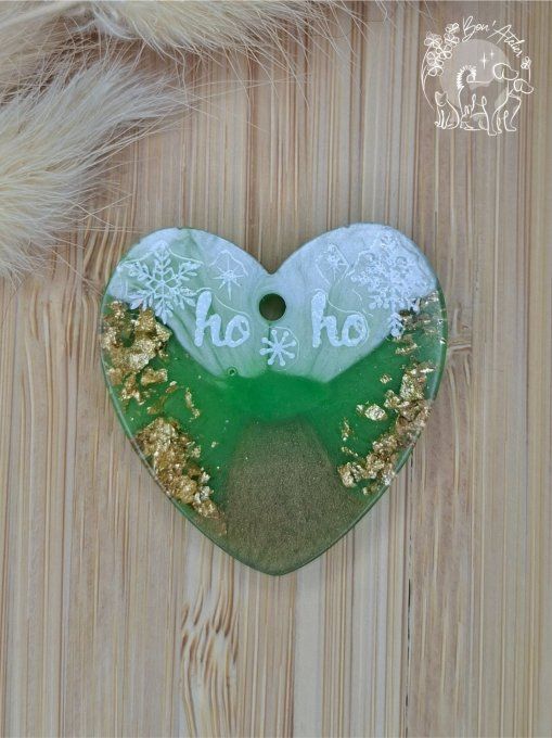 MEDAILLE ou PORTE-CLEFS "HO HO"