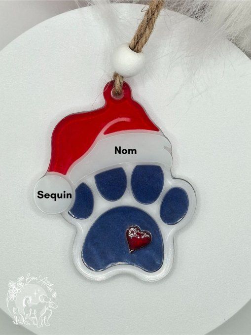 BOULE DE NOEL _ VERSION BLEUE