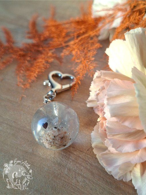 Porte clef "BOULE D'AMOUR"