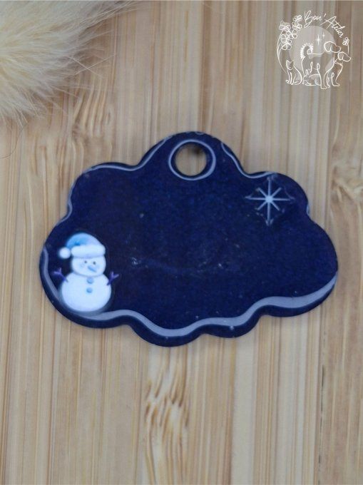 MEDAILLE ou PORTE-CLEFS "NUAGE OLAF"