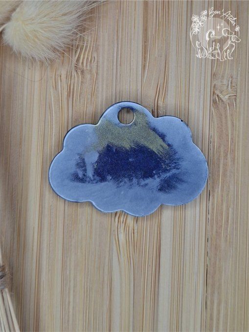 MEDAILLE ou PORTE-CLEFS "NUAGE OLAF"