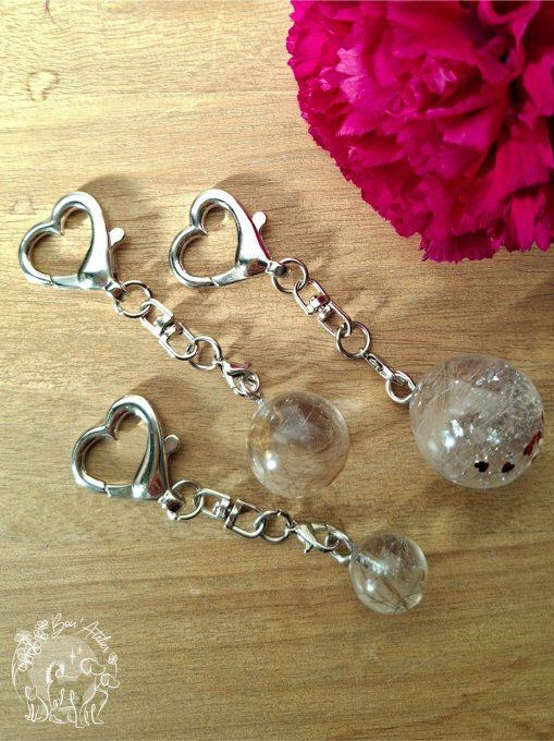 Porte clef "BOULE D'AMOUR"