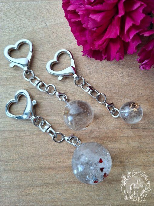 Porte clef "BOULE D'AMOUR"