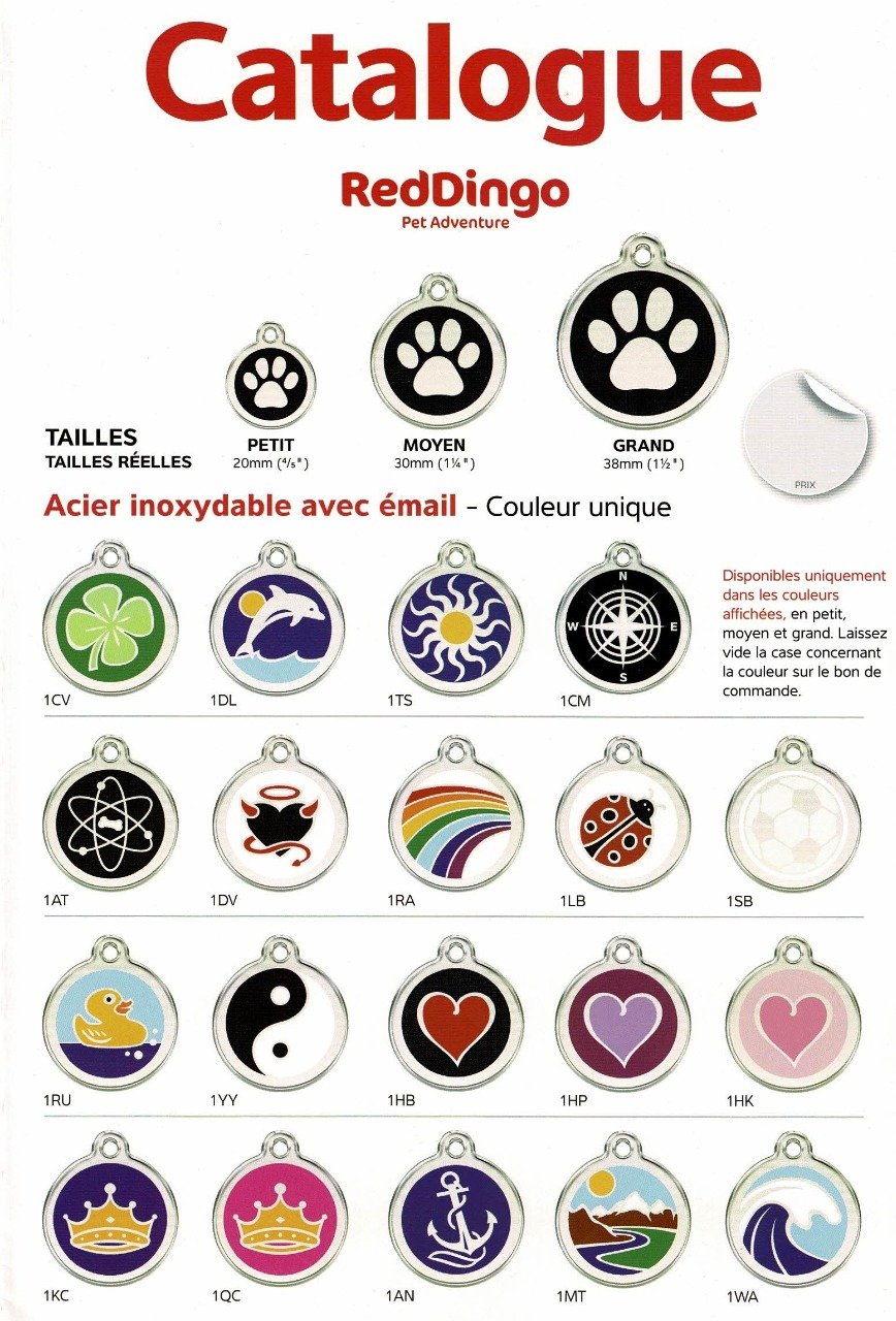 MEDAILLES IDENTIFICATION CHIENS & CHATS