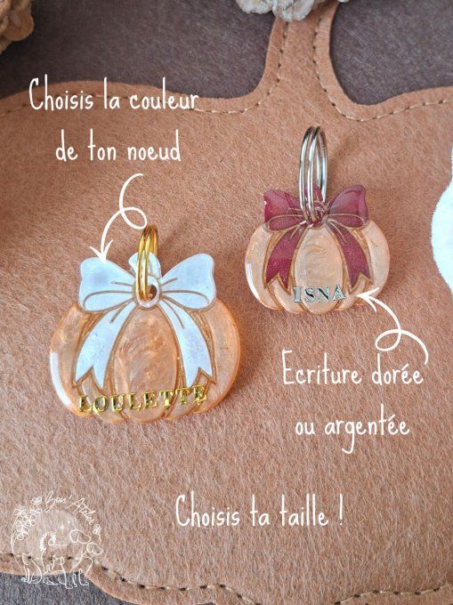 Médaille "CITROUILLE COQUETTE"