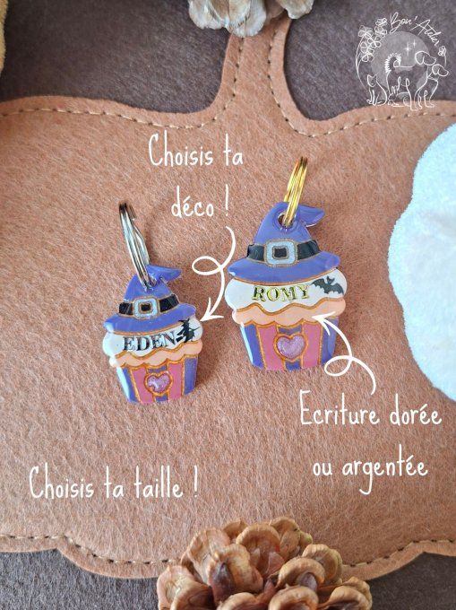 Médaille "CUPCAKE ENSORCELE"