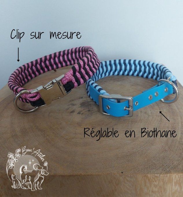 COLLIER SUR MESURE ou REGLABLE - Collection "JUMBO"