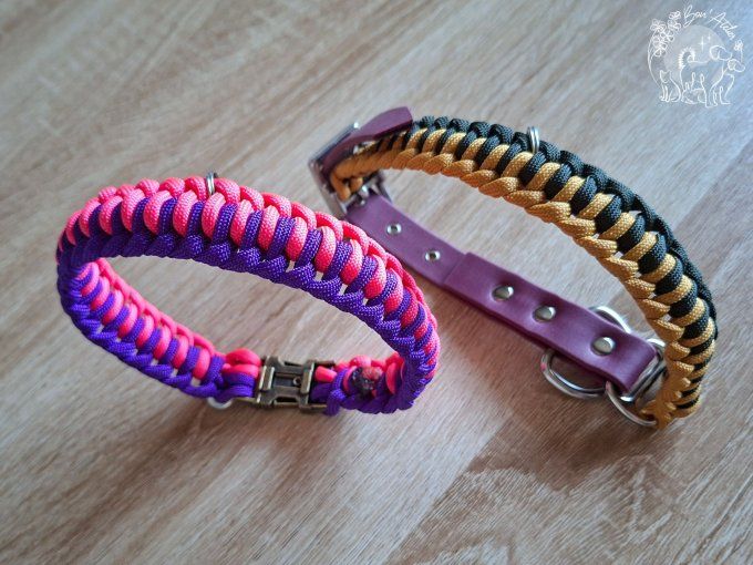 COLLIER SUR MESURE ou REGLABLE - Collection "HITCH"