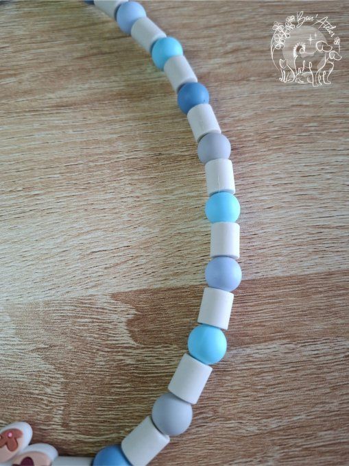 CHIENS _ COLLIER ANTI TIQUE & PUCE / SILICONE _ Sur mesure