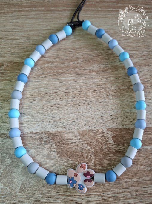 CHIENS _ COLLIER ANTI TIQUE & PUCE / SILICONE _ Sur mesure