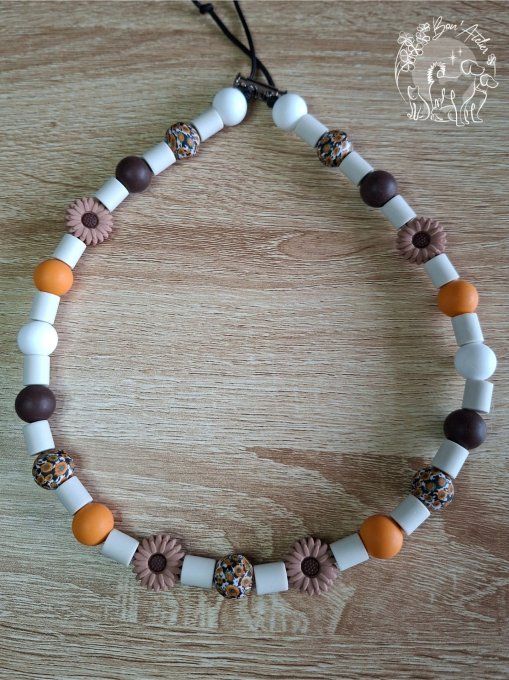 CHIENS _ COLLIER ANTI TIQUE & PUCE / SILICONE _ Sur mesure