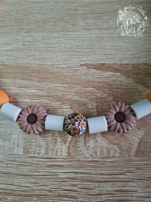 CHIENS _ COLLIER ANTI TIQUE & PUCE / SILICONE _ Sur mesure