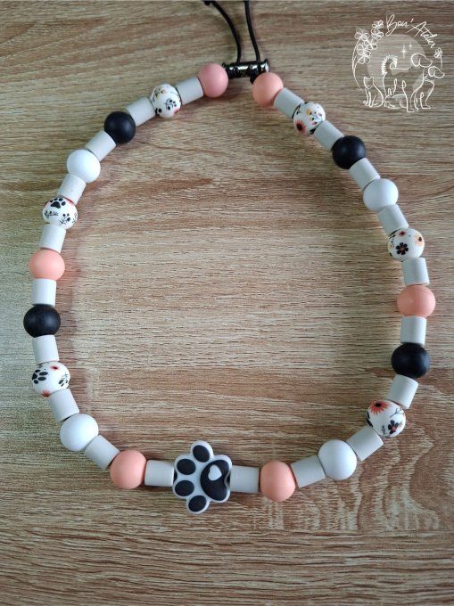 CHIENS _ COLLIER ANTI TIQUE & PUCE / SILICONE _ Sur mesure