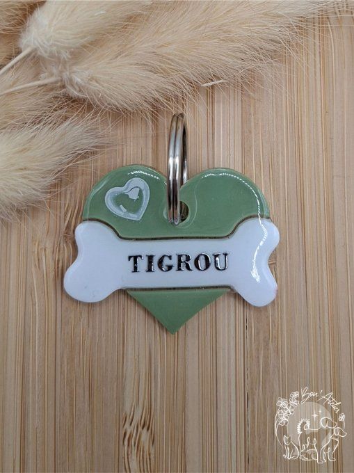 Médaille "MON P'TIT OS ♡"