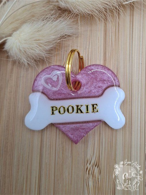 Médaille "MON P'TIT OS ♡"