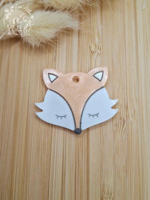 MEDAILLE ou PORTE-CLEFS "RENARD"
