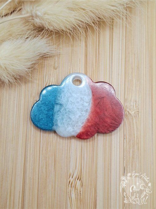MEDAILLE ou PORTE-CLEFS "ALLEZ LES BLEUS" - V1