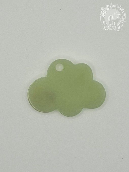 MEDAILLE ou PORTE-CLEFS "NUAGE PRINTANIER"