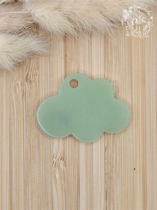 MEDAILLE ou PORTE-CLEFS "NUAGE PRINTANIER"