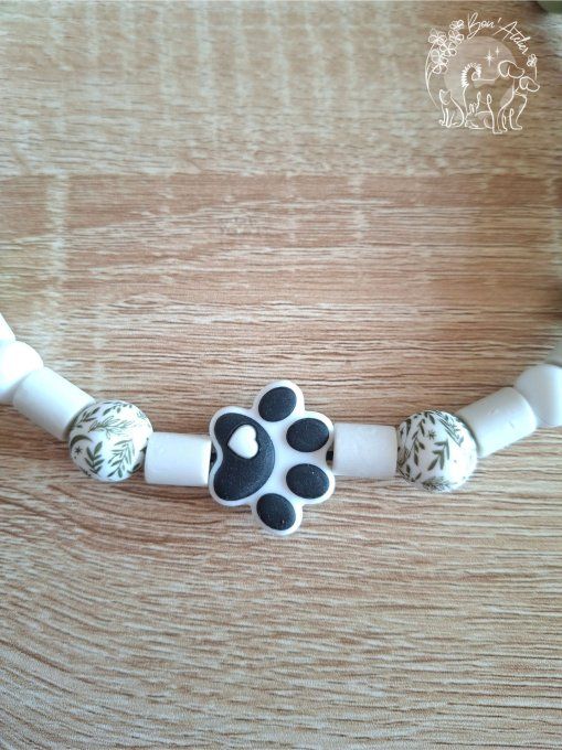 CHIENS _ COLLIER ANTI TIQUE & PUCE / SILICONE _ Sur mesure