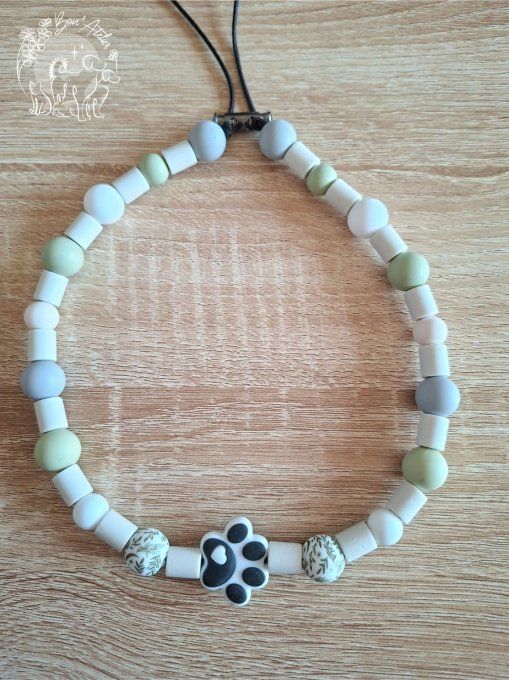 CHIENS _ COLLIER ANTI TIQUE & PUCE / SILICONE _ Sur mesure