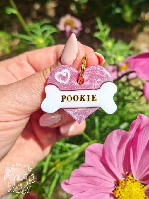 Médaille "MON P'TIT OS ♡"
