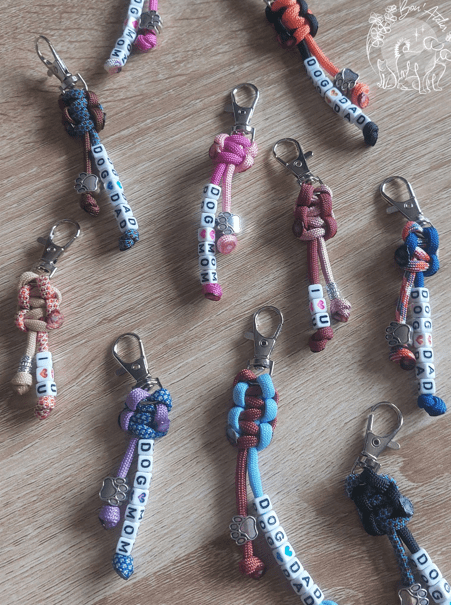 porte clefs en paracord